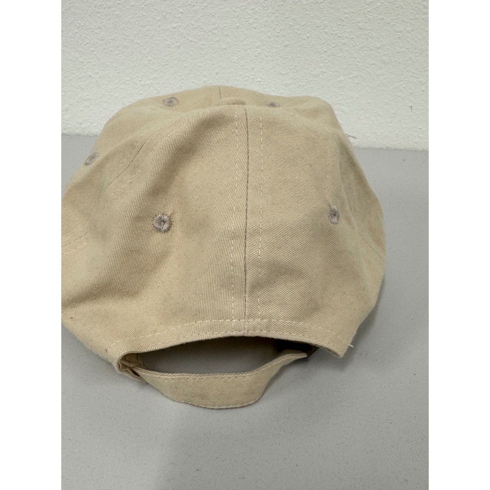 Crown Royal Hat Baseball Cap Adjustable Adult Tan‎ Purple Logo - Picture 4 of 12
